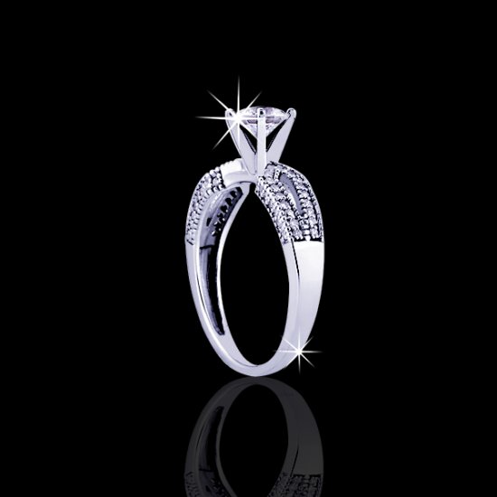 .86 tcw Unique Marquise Engagement Ring - Click Image to Close