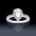 .98 tcw Pear Shape Engagement Ring