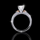 1.0 Carat Princess Solitaire Engagement Ring