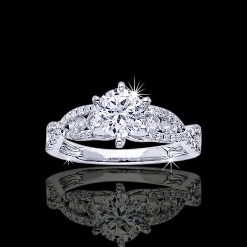 1.46 tcw Stunning Diamond Engagement Rings