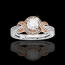 .75 tcw Antique Inspired Engagement Ring