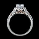 1.22 tcw Antique Style Engagement Ring