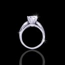 1.45 tcw Unique Diamond Engagement Ring