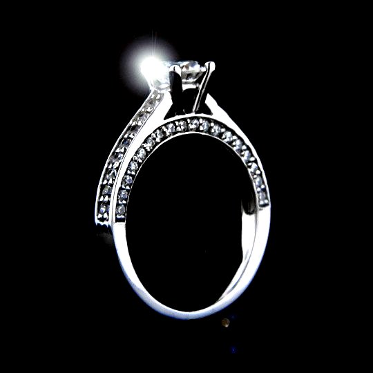 1.77 tcw Brilliant Round Cut Engagement Ring - Click Image to Close