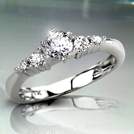 .70 TCW Diamond Engagement Ring