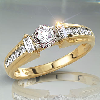 1.15 tcw Stunning Diamond Engagement Ring