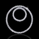 Floating Circle of Life Diamond Pendant