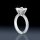 2.0 ctw Princess Cut Eternity Engagement Ring