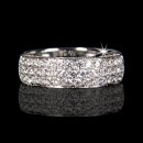 1.21 tcw Elegant Diamond Wedding Band