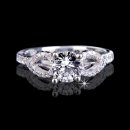 1.18 tcw Elegant Diamond Engagement Rings