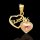 14kt "Sweet 16" Heart Pendant
