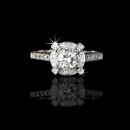 1.20 tcw Antique Style Engagement Ring
