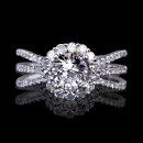 .85 tcw Elegant Diamond Wedding Band