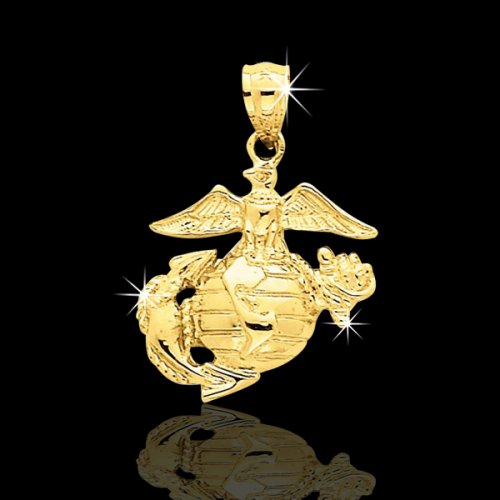 14kt Marine Corp Pendant