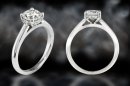1.0 Carat Round Surprise Diamond Ring
