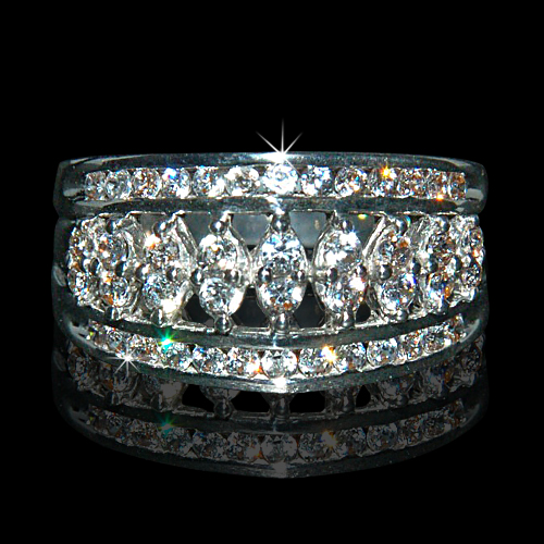 1.05 tcw Marquise Diamond Wedding Band