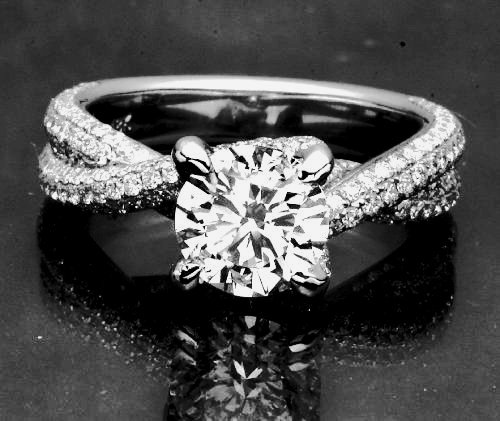 Elegant 2.43 tcw Engagement Ring