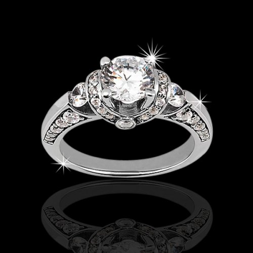 1.81 tcw Antique Inspired Engagement Ring [AENR8927]