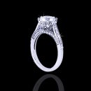 1.05 tcw Antique Style Engagement Ring