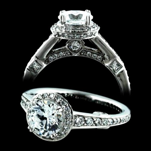 1.50 ctw Secret Diamond Engagement Ring [eeg21]