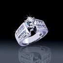 2.04 tcw Elegant Engagement Ring
