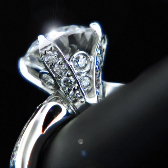 1.26 tcw Simply Elegant Engagement Ring - Click Image to Close
