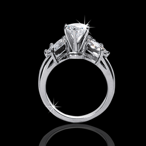 1.90 tcw Stunning Engagement Ring - Click Image to Close