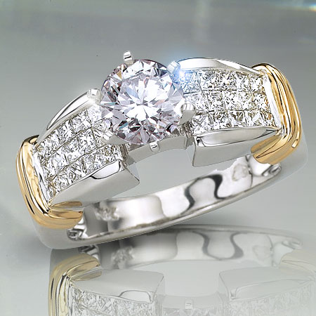 1.75 tcw Gorgeous Diamond Engagement Ring
