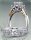 1.75 tcw Princess & Baguette Diamond Engagement Ring