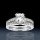 1.18 tcw Elegant Bridal Set