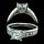 1.0 Carat Princess Cut Engagement Ring