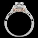 1.63 tcw Antique Style Diamond Bridal Set