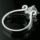1.50 tcw Vintage Style Engagement Ring