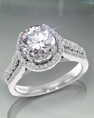 1.50 TCW Vintage Engagement Ring