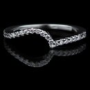 .76 tcw Swirl Diamond Engagement Ring