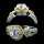 Fancy Yellow & White Diamond Engagement Ring