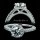 1.45 tcw Halo Engagement Ring