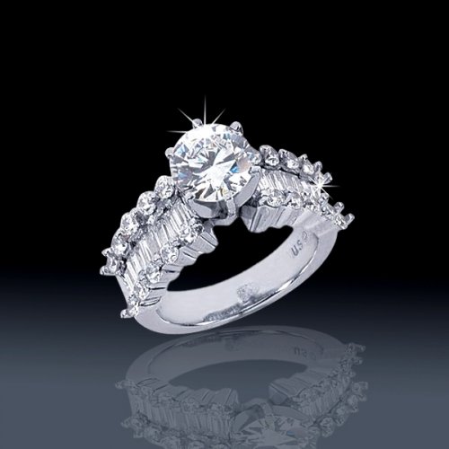 2.88 tcw Absolutely Gorgeous Engagement Ring
