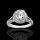 1.81 tcw Exquisite Halo Engagement Ring