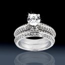 1.54 ctw Elegant Bridal Set