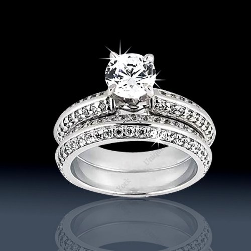 1.54 ctw Elegant Bridal Set