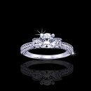 1.0 tcw Dazzling Diamond Enagement Ring