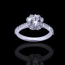 .90 tcw Unique Engagement Ring