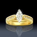 1.50 tcw Marquise Engagement Ring