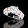 1.74 tcw Fancy Two-Tone Diamond Engagement Ring