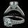 1.70 ctw Eternity Engagement Ring