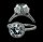 1.65 tcw Intimate Pave' Engagement Ring
