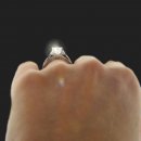 .90 tcw Criscross Diamond Engagement Ring