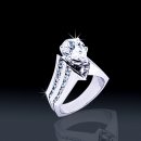 1.80 tcw Unique Engagement Ring