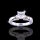 1.0 Carat Princess Solitaire Engagement Ring